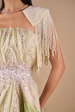 Load image into Gallery viewer, Pearl Fringe Capelet
