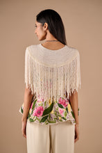 Load image into Gallery viewer, Pearl Fringe Capelet
