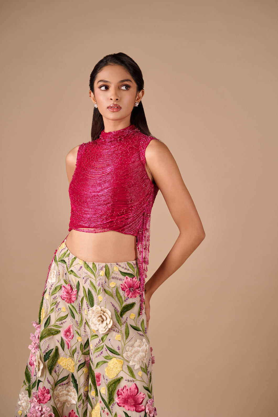 Fringe Drape Top