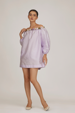 Load image into Gallery viewer, Taffeta Off Shoulder Dress
