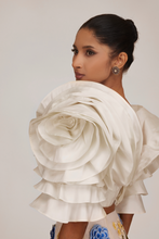 Load image into Gallery viewer, Taffeta Drape Top
