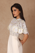 Load image into Gallery viewer, Bell Sleeves Embroidered Jumpsuit
