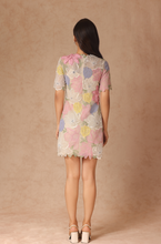 Load image into Gallery viewer, Floral Bodycon Dress With Slip
