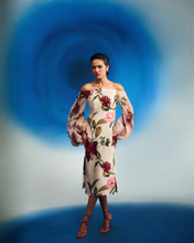 Load image into Gallery viewer, Bishop Sleeves Column Dress
