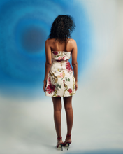 Load image into Gallery viewer, Printed Strapless Mini Dress
