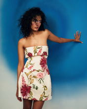Load image into Gallery viewer, Printed Strapless Mini Dress
