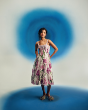 Load image into Gallery viewer, Organza Panel Midi With Lace
