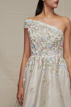 Load image into Gallery viewer, One Shoulder Cascading Gown
