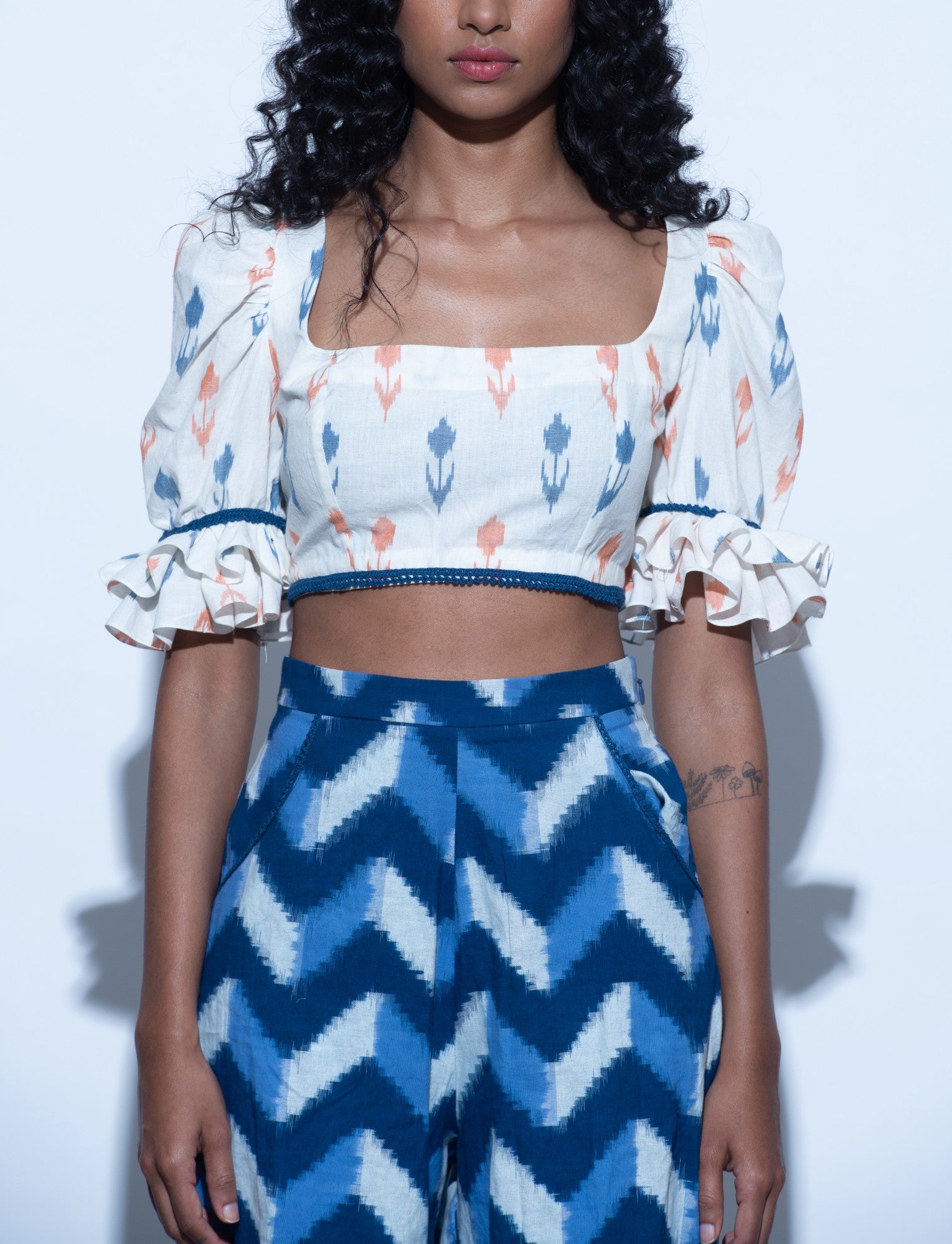 Ikat Cotton Culottes