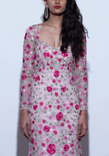 Load image into Gallery viewer, Floral Emb. Fishtail Gown
