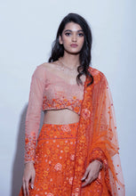 Load image into Gallery viewer, Floral Beaded Blouse w/Full Sleeves
