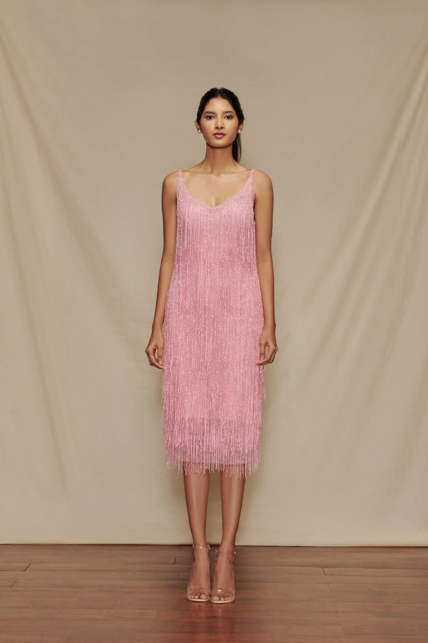 Fringe Midi Dress Fringe Midi Dress