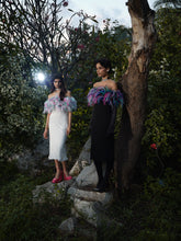 Load image into Gallery viewer, Feather Midi Dress
