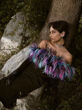 Load image into Gallery viewer, Feather Midi Dress
