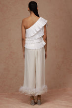 Load image into Gallery viewer, Pleated Taffeta One Shoulder Top

