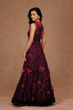 Load image into Gallery viewer, 3D Floral Structured Gown
