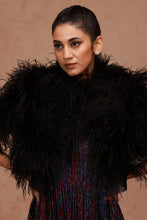 Load image into Gallery viewer, Feather Bolero Jacket
