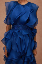 Load image into Gallery viewer, Classic Ruffle Dress with Belt
