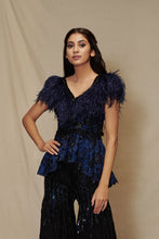 Load image into Gallery viewer, Feather Capelet
