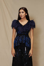 Load image into Gallery viewer, Feather Capelet
