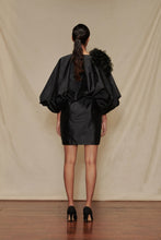 Load image into Gallery viewer, Taffeta Drape Mini Dress
