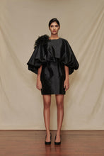 Load image into Gallery viewer, Taffeta Drape Mini Dress

